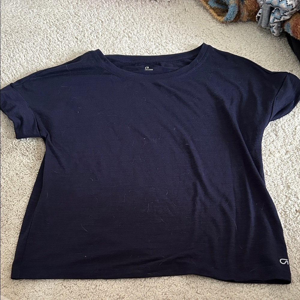 GAP fit Dark Blue Short Sleeve Tee